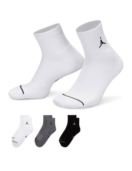 Jordan Acheter des chaussettes Everyday Black White Grey Black 3pr|24Segons