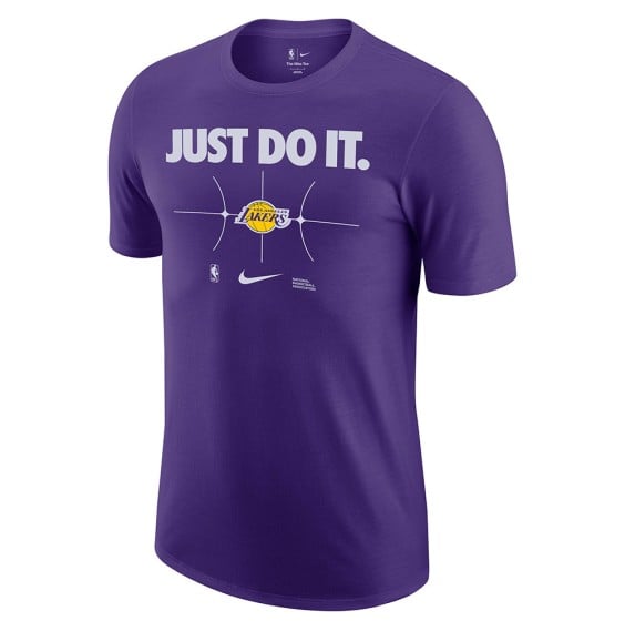 Acquista la T-shirt Los Angeles Lakers Essentials Purple | 24Segons