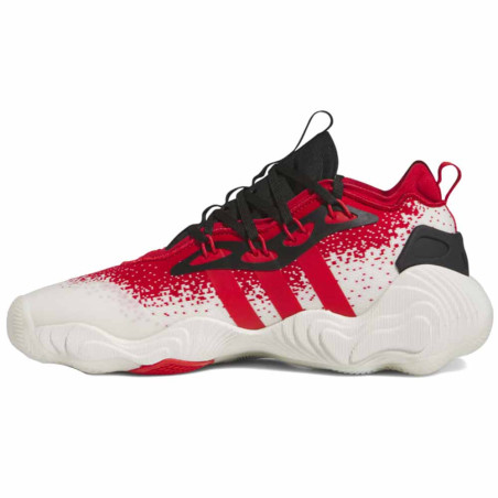 adidas Performance Junior Trae Young 3 White Red Black