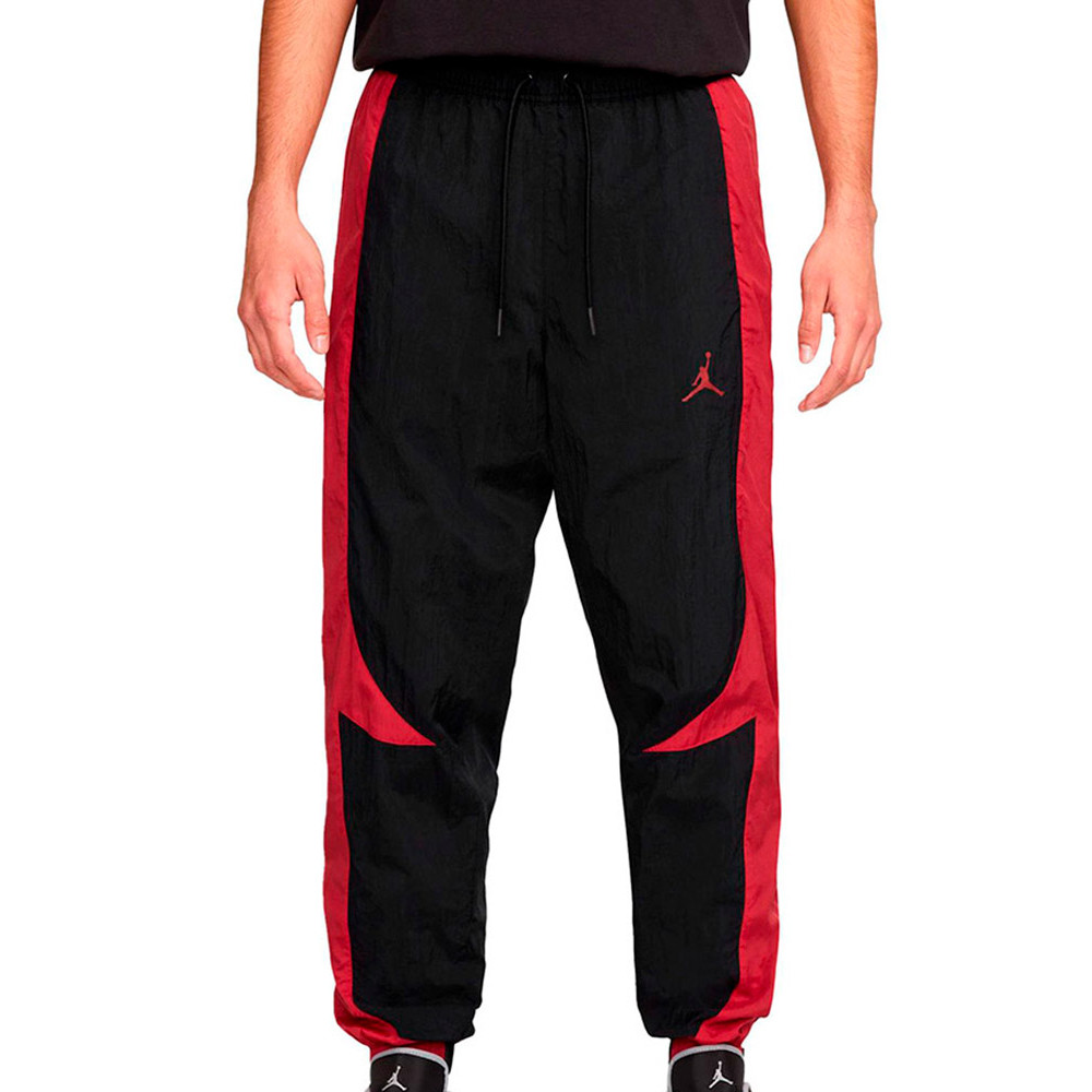 Jordan Sport Jam Warm Up Black Red Pants