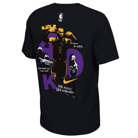 Nike LeBron James 40K Celebration Black T-Shirt