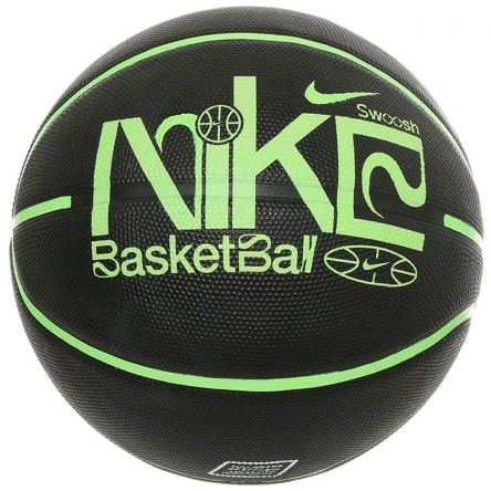 Buy Nike Everyday Playground Graphic Black Green Sz7 Ball | 24Segons