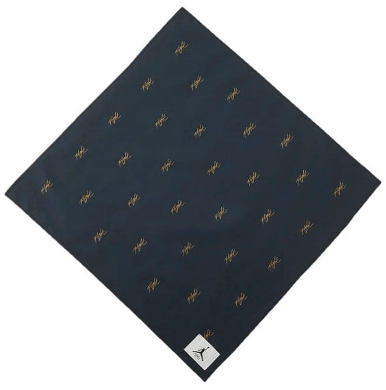 Jordan Acheter Foulard Imprimé Noir Ocre | 24Segons