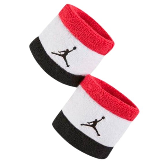 Jordan Acquista i braccialetti French Terry Rosso Bianco Nero | 24Segons