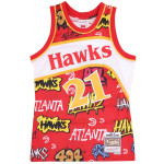 Dominique Wilkins Atlanta Hawks 1986-87 Slap Sticker Swingman