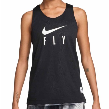 Nike Acheter T-shirt Femme Débardeur Réversible Noir Blanc | 24Segons
