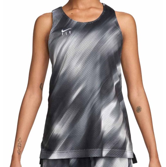 Nike Acquista T-shirt da donna Canotta reversibile bianca e nera | 24Segons