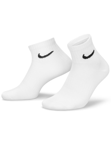 Nike Acheter Everyday Lightweight Ankle White 3pk|24Segons Socks