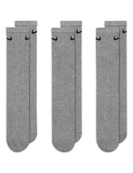 Nike Acquista Calzini Everyday Cushion Crew Grey 3pk | 24Segons