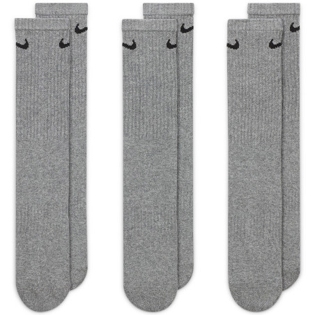 Nike Everyday Cushion Crew Grey 3pk Socks