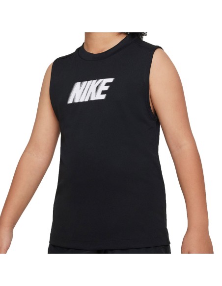 Nike Acheter T-shirt Junior Dri-FIT Multi+ GX Noir | 24Segons