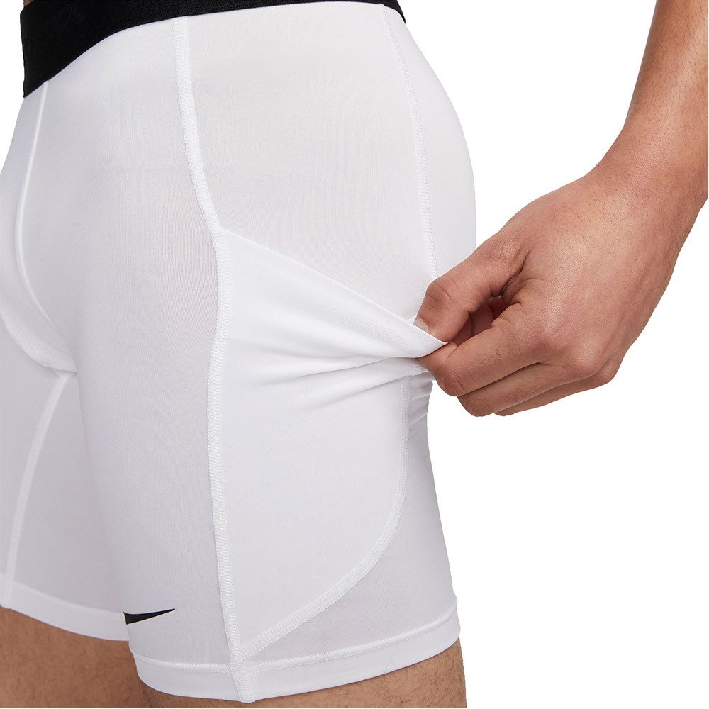 Nike Pro Dri-FIT Shorts White Tights