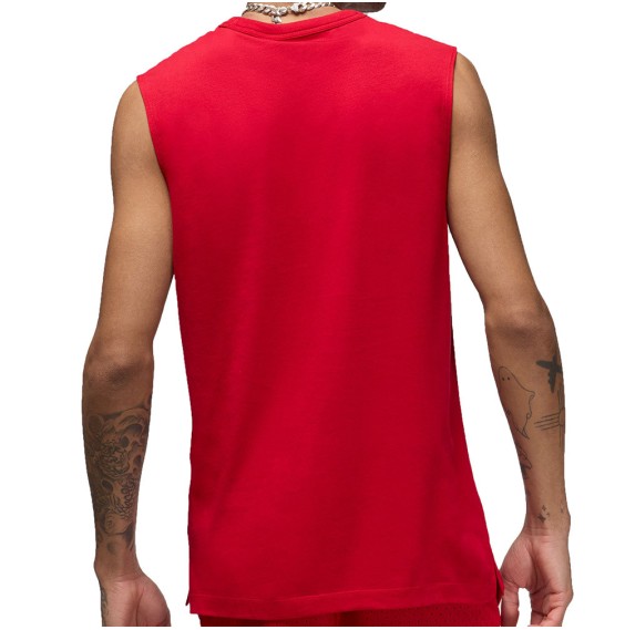 Jordan Acheter T-shirt Dri-FIT Sans Manche Rouge | 24Segons