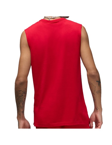 Jordan Acheter T-shirt Dri-FIT Sans Manche Rouge | 24Segons