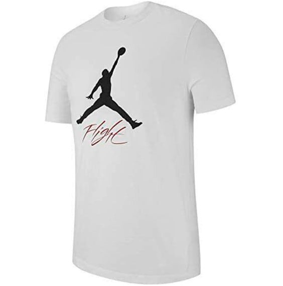 Jordan Acquista la T-Shirt Jumpman Flight HBR White | 24Segons