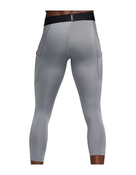Buy Nike PRO Dri-FIT Fitness 3/4 Grey Tights | 24Segons