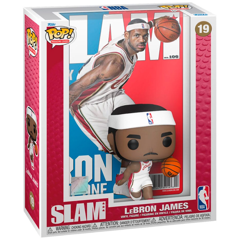 Figura Funko Pop LeBron James Cleveland Cavaliers SLAM 9cm
