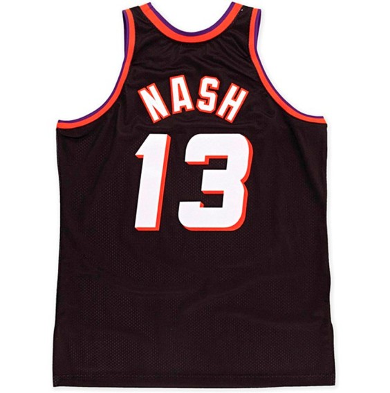 Acquista Junior Steve Nash Suns 96-97 Nero Retro Swingman | 24Segons
