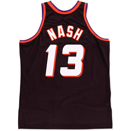 Junior Steve Nash Phoenix Suns 96-97 Black Retro Swingman