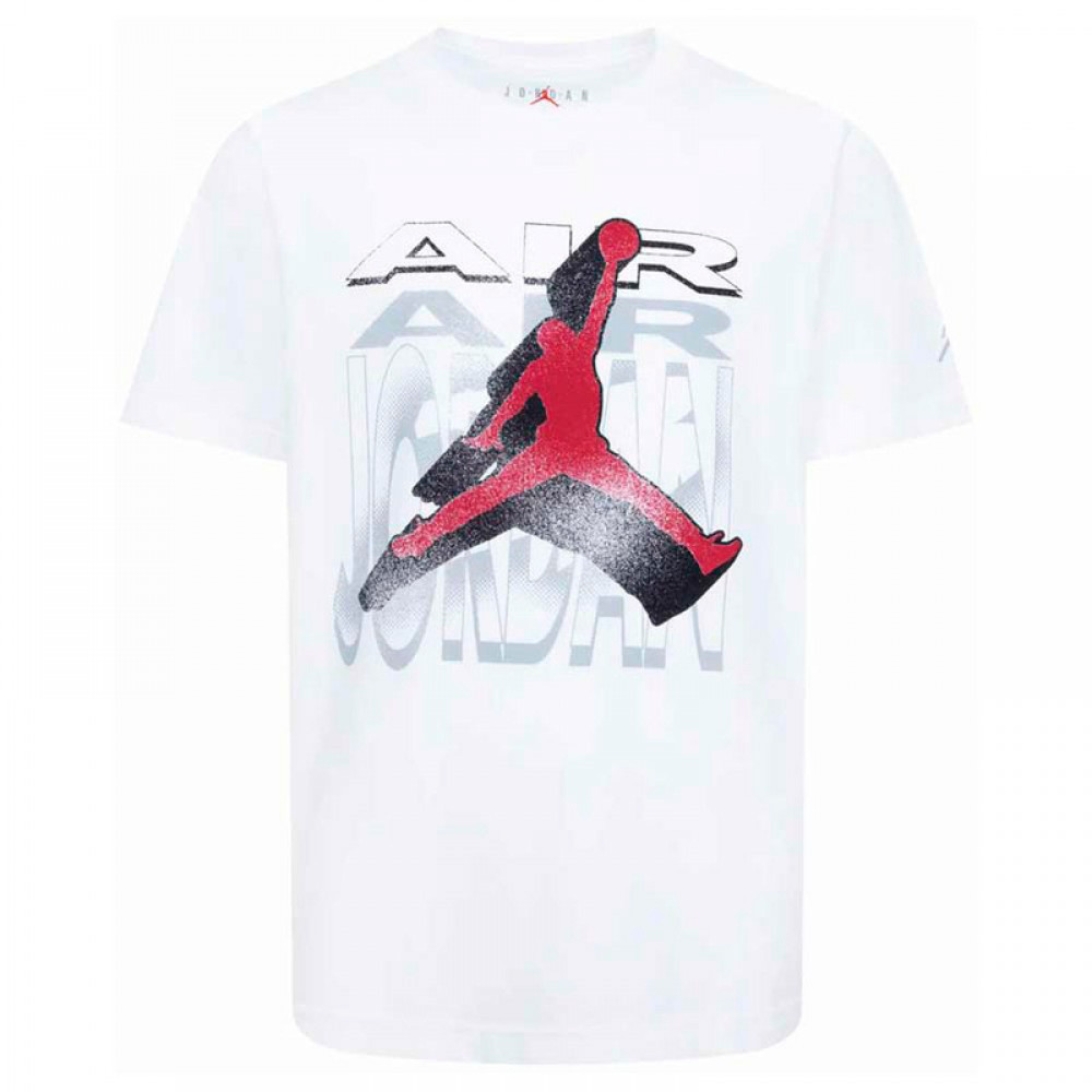 Junior Jordan Air 3D White T-Shirt