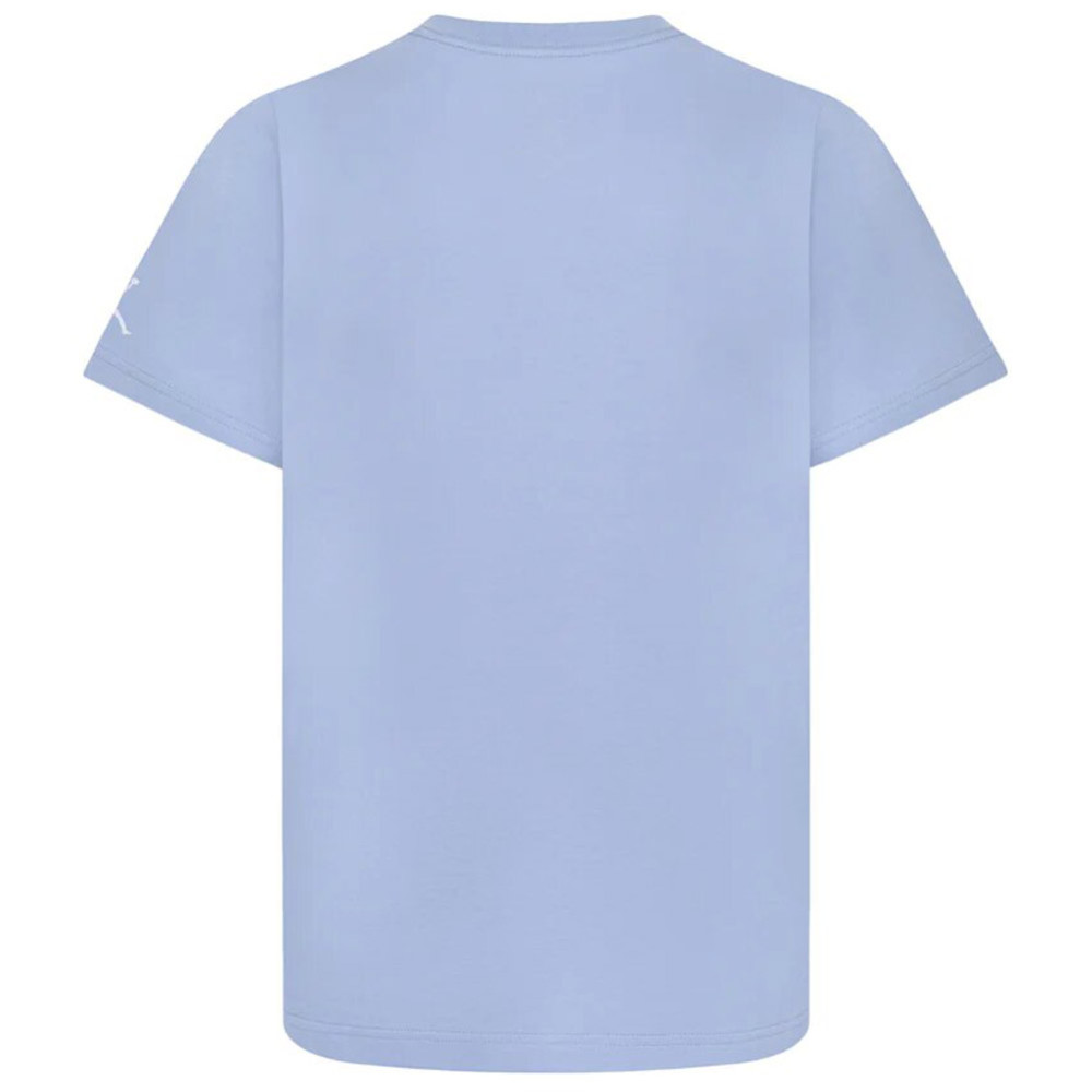 Junior Jordan Retro Spec Graphic Blue Grey T-Shirt