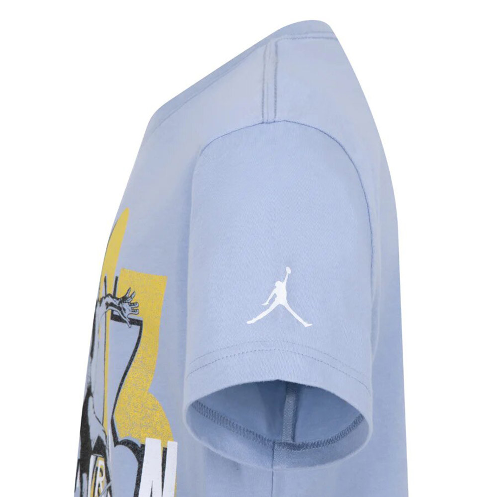 Camiseta Junior Jordan Retro Spec Graphic Blue Grey