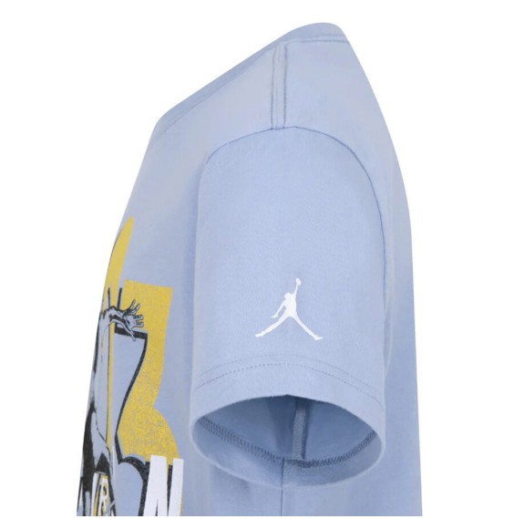 Jordan Acheter T-shirt Junior Retro Spec Graphic Bleu Gris | 24Segons