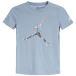 Junior Jordan Watercolor Blue Grey T-Shirt