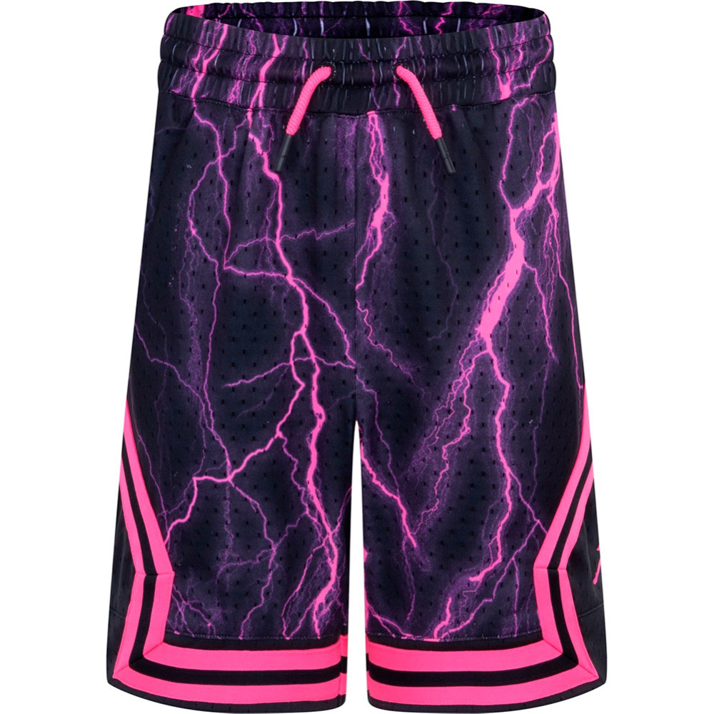 Junior Jordan MJ Diamond Dri-FIT Pink Purple Shorts