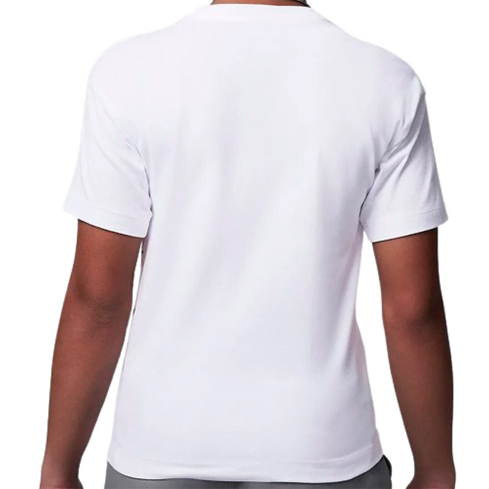 Junior Jordan Flight Rise Graphic White T-Shirt