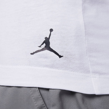 Junior Jordan Flight Rise Graphic White T-Shirt