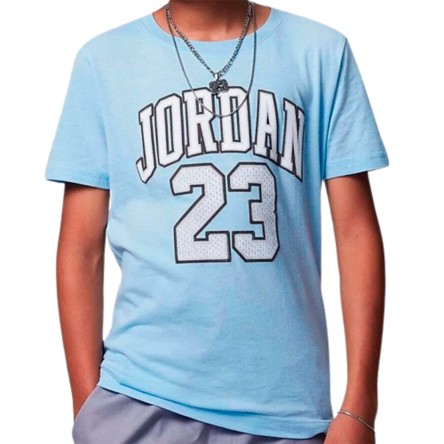 Buy Junior Jordan Practice Flight Blue T-Shirt | 24Segons