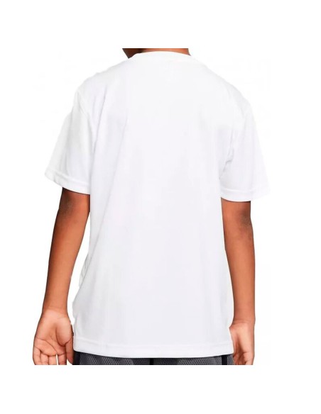 Jordan Acquista la T-shirt Junior Jumpman Logo Dri-Fit Bianco | 24Segons