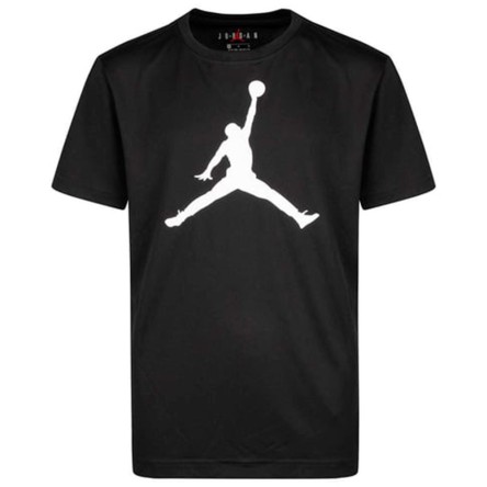 Buy Junior Jordan Jumpman Logo Dri-Fit Black T-Shirt | 24Segons