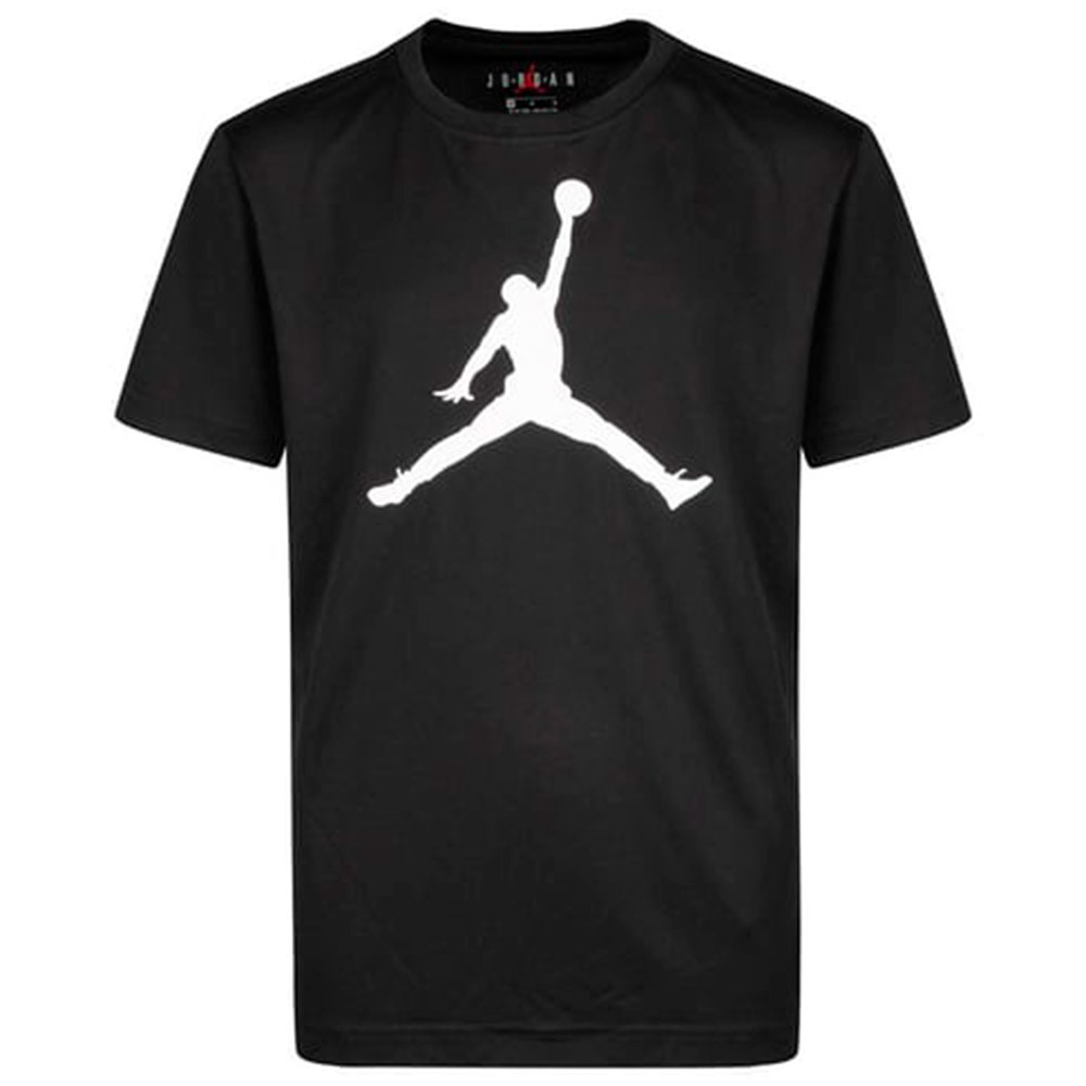 Junior Jordan Jumpman Logo Dri-Fit Black T-Shirt