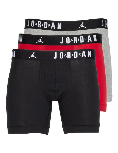 Jordan Acquistare Slip Flight Flight Core Black Red Grey 3Pk | 24Segons