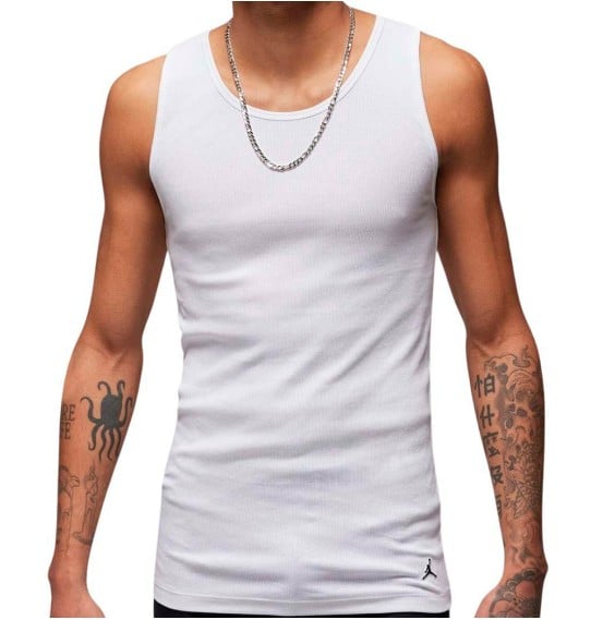 Jordan T-shirt Base de vol blanc 2Pk