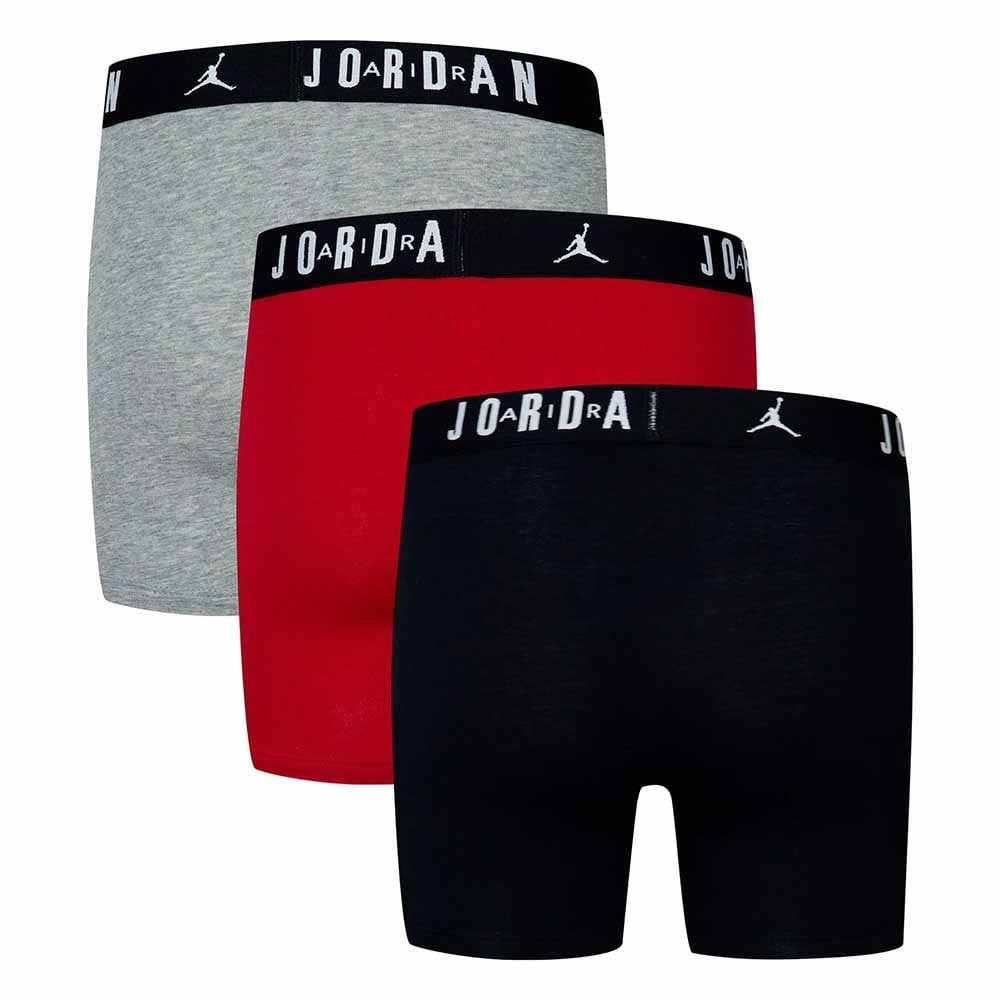 Junior Jordan Flight Cotton Core 3PK Boxers BRG