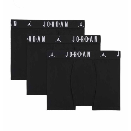 Buy Junior Jordan Flight Cotton Core Boxers 3PK Black | 24Segons