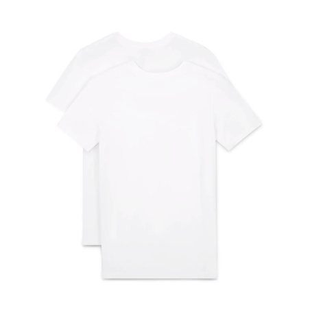 Camiseta Junior Jordan Flight Base 2 PacK White