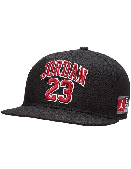 Jordan Acquista Cap Jersey Flat Rim Black | 24Segons