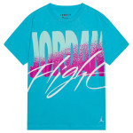 Camiseta Junior Jordan Flight Rise Aquarius Blue