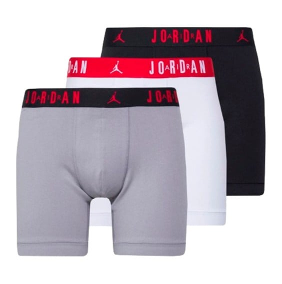 Jordan Acheter Slip Flight Core Black Black White Grey 3Pk | 24Segons