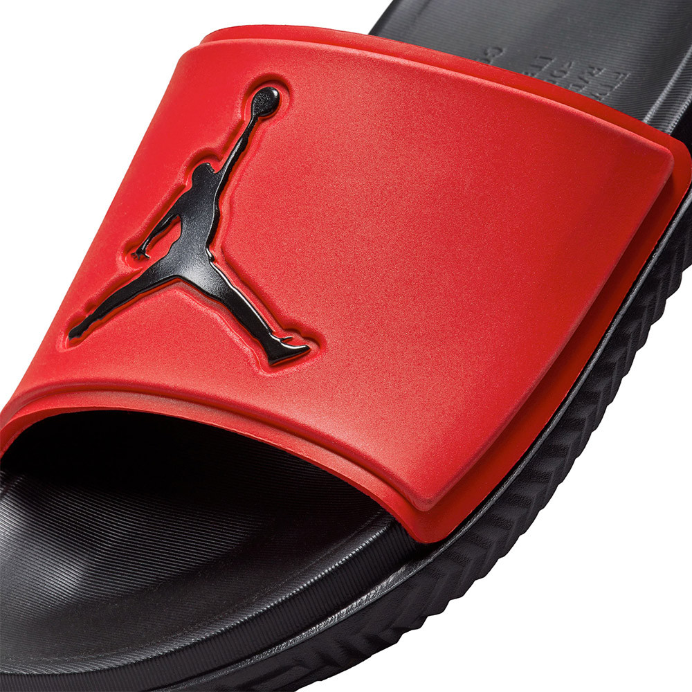 Jordan Jumpman Red Black Slides