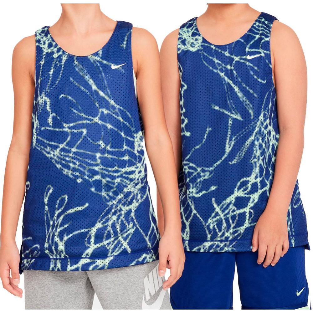 Junior Nike Culture of Basketball Reversible Royal Blue Tank Top