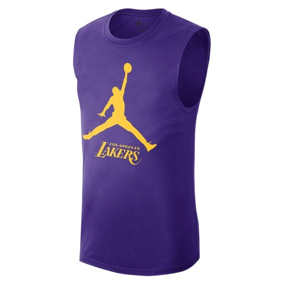 Jordan Acheter T-shirt violet essentiel Los Angeles Lakers | 24Segons