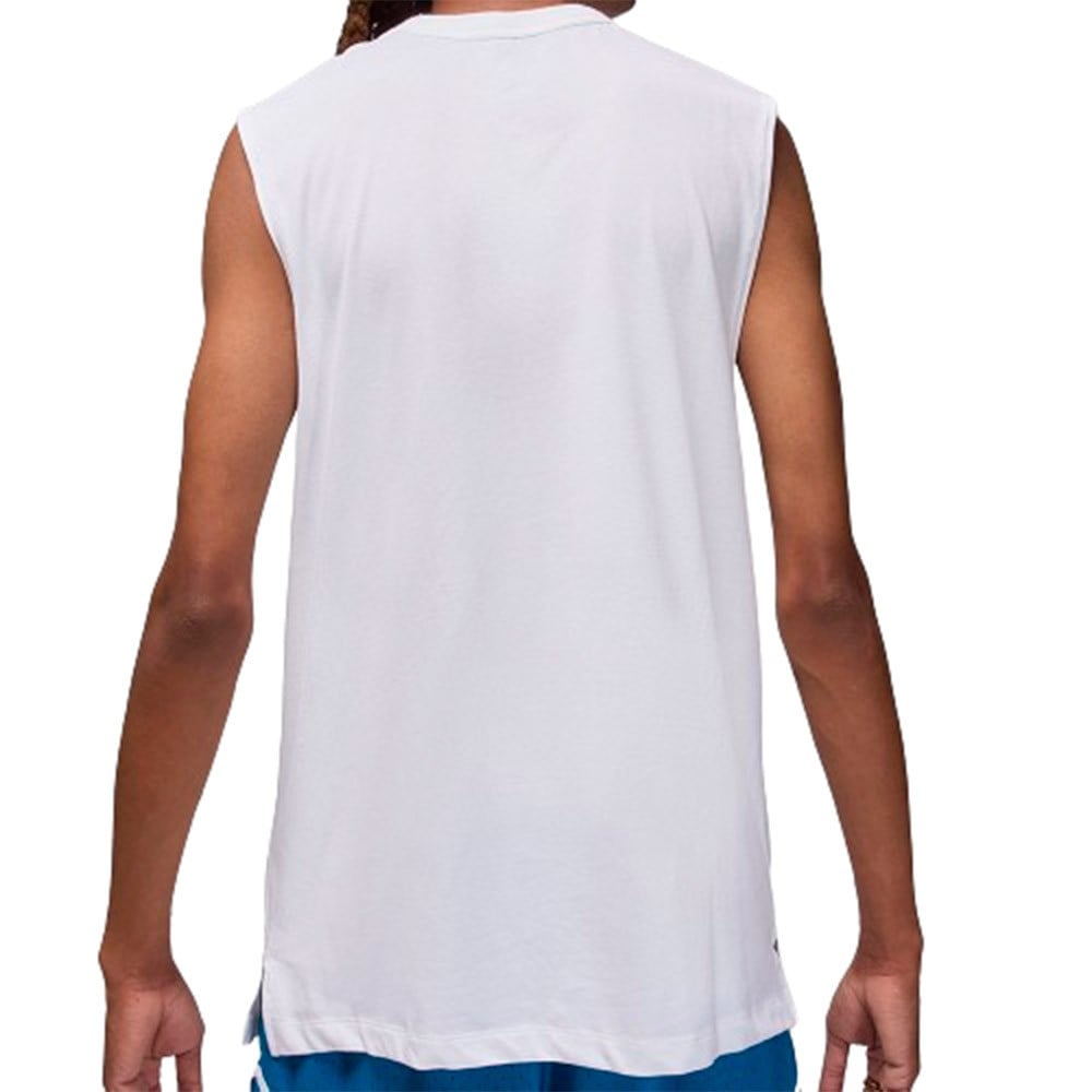 Jordan Dri-FIT Sleeveless White Tank Top