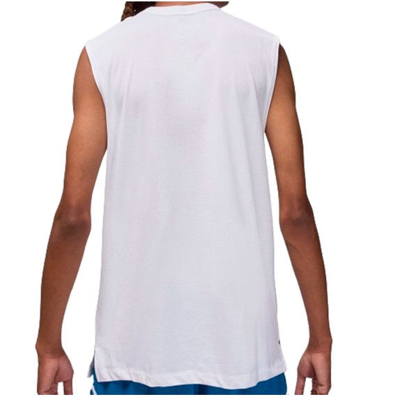 Jordan Acquista la T-shirt bianca senza maniche Dri-FIT | 24Segons