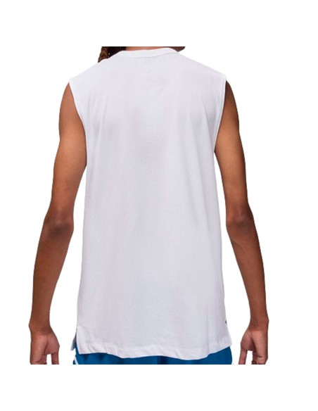 Jordan Acquista la T-shirt bianca senza maniche Dri-FIT | 24Segons