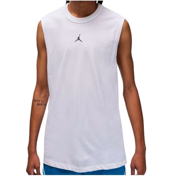 Jordan Acquista la T-shirt bianca senza maniche Dri-FIT | 24Segons